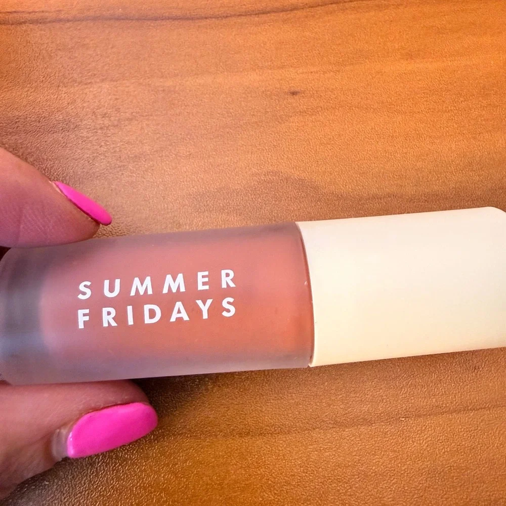 Summer Fridays Dream Lip Oil Soft Mauve Hydrating High Shine Tint 4.5ml NIB